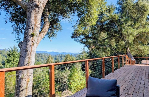 Los Gatos Casa | Redwood Haven: Your Santa Cruz Mountains Gateway