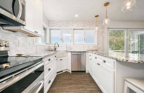Swanton Casa | Reel Chill- 4 bedroom home with Dock, Swimspa, Hot tub!