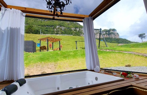 Alfredo Wagner Chalet De Esquí | Refúgio Master C/Banheira na Serra da Tartaruga
