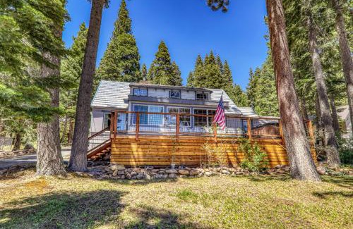 Carnelian Bay Casa | Reflections Lakeview Cabin - Private Beach Access, Hot Tub & Buoy!