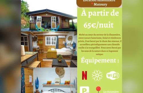 Matoury Chalet De Esquí | Refuge détente & nature - La chaumière