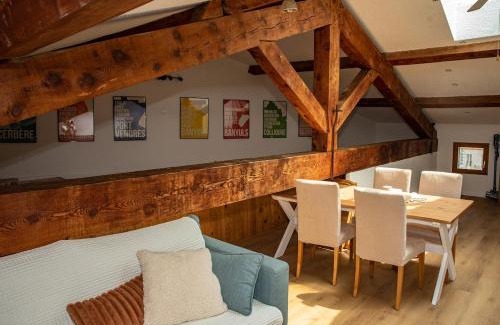 Bas-Vernet Apartamento | Refuge sous les toits