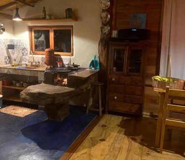 Aiuruoca Casa | Refugio Semente, cabana no Vale Matutu