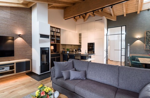 Oberaudorf Apartamento | Refugium am Wilden Kaiser, 112 m² vacation apartment with two bedrooms and sauna