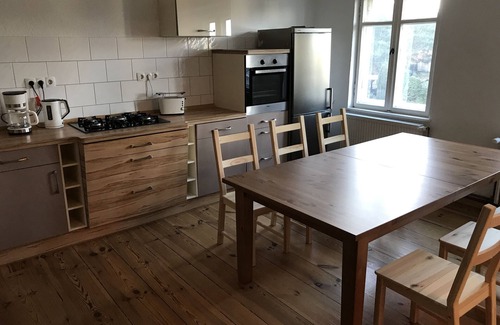 Borkheide Apartamento | Reformado edificio antiguo amueblado en el borde del bosque
