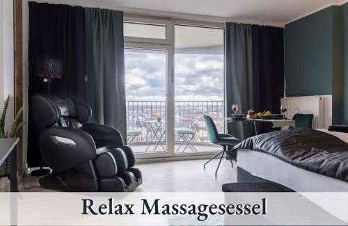 Antonsviertel Apartamento | Relax Apartment 1302 Tolle Aussicht Massagesessel Smart TV