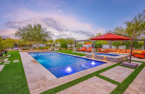 Desert View Village Casa | Relax at Desert Oasis in Scottsdale - Heated Pool, Spa, Fun Game Room, & More!