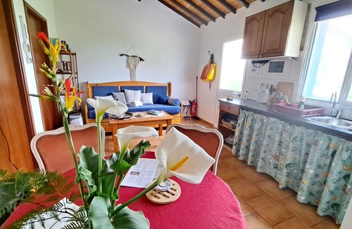 Ribeira Grande Casa | Bienestar y experiencia, casa de campo en el campo con vistas al mar, 2 - 3 personas