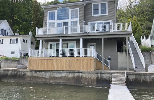 Geneseo Casa | Relax lakeside at our spacious Geneseo house on Conesus Lake