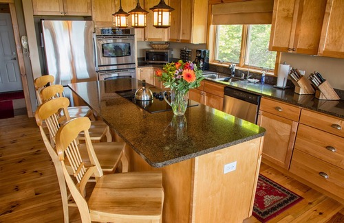 Egg Harbor Casa | Relax or do nothing at all high on the bluff with water views second to none.