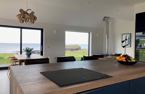 Kilmaluag Casa | Relax, Recharge, Reconnect, a seascape eco house-retreat