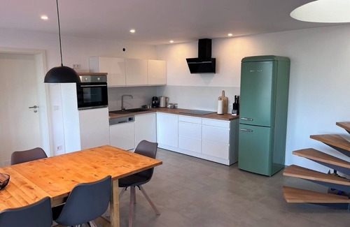 Laubach Casa | Relax with panoramic views in the Vogelsberg. With sauna and whirlpool.