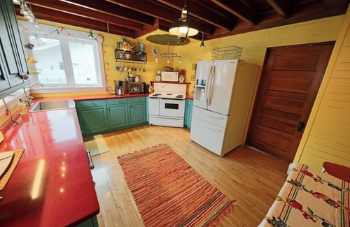 Lake Township Casa | Relax with the whole family at this peaceful 4 bedroom, 1.5 bath on Big Platte Lake
