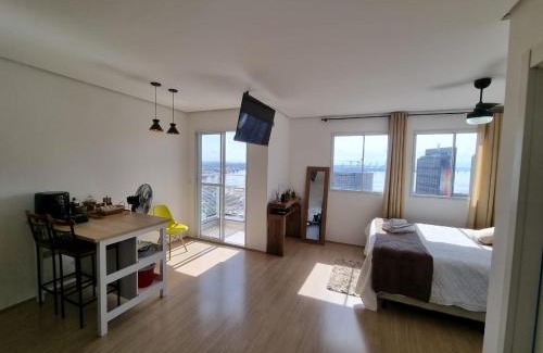 Santo Cristo Apartamento | Relaxe com uma vista incrível no Porto Maravilha