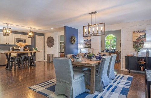 Ellsworth Casa | Relaxing 4BR home near Acadia w/Fire Pit, Game Room, Yard Games & More