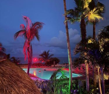 Galt Mile Apartamento | Relaxing Beach Escape - Oceanfront Pool and Tiki