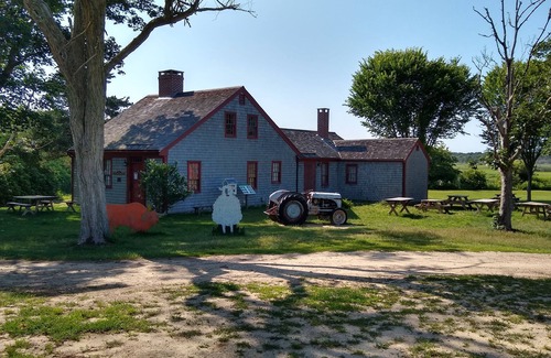 Yarmouth Port Casa | Relaxing family getaway, near beaches, farm and golf! Fire pit/Deck/Patio