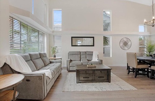 Val Vista Lakes Casa | Relaxing Family Oasis w/Heated Pool, Putting Green