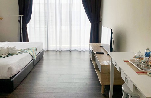 Tanjung Aru Casa | Relaxing Home at Aeropod Sovo Studio