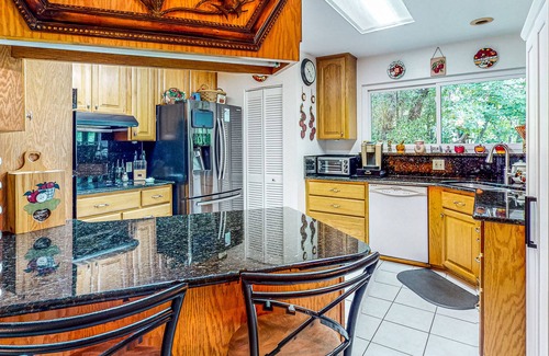 Bloomingdale Casa | Relaxing River House - Dock, Fireplace, & Firepit