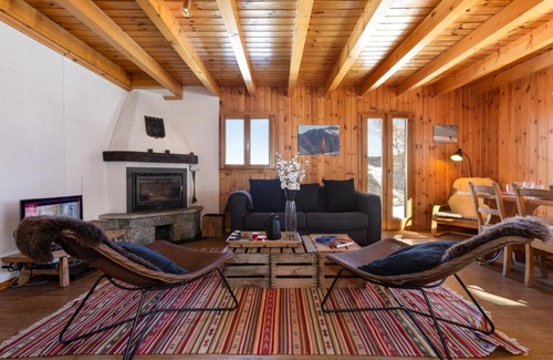 La Tzoumaz Chalet De Esquí | Relaxing Sauna Chalet for 6 persons SKI IN SKI OUT