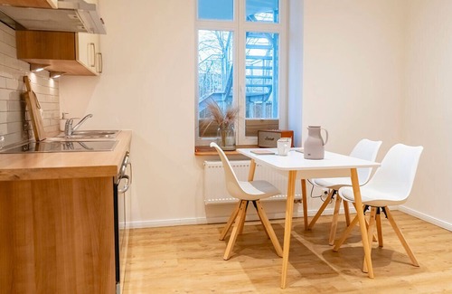 Scholderup Apartamento | "Relaxing time out in the Timsen vacation apartment - nature and comfort combined!"