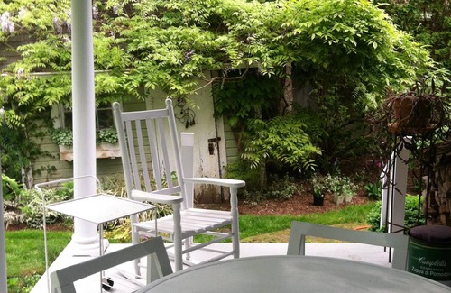 Sag Harbor Cabaña | Remodeled historic Greek Revival house in heart of Sag Harbor.