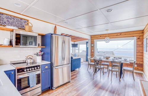 Tillamook Casa | Remodeled Ocean View Retreat in Netarts, Dog-Ok