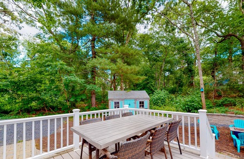 Cotuit Casa | Remodeled Retreat w/ Expansive Deck & Fire Pit - Near Village & Loop Beach