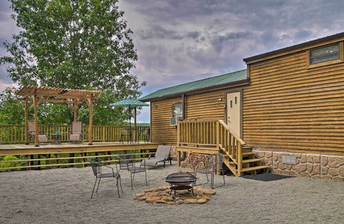 Oak Grove Cabina | ¡NUEVO! Escapada a Oak Grove - ¡Pasos para el lago Table Rock!