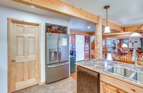 Elk City Casa | Remote Elk City Escape w/ Decks & Mtn Views!