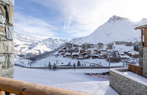 Les Almes Apartamento | Apartamento renovado 5 pers, Tignes le Lac, balcón, parking, a pie de pistas