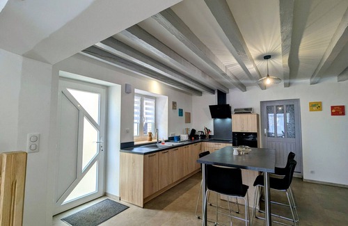Nonsard-Lamarche Cabaña | Casa rural renovada en Nonsard-Lamarche cerca del lago de Madine, admite mascotas, 4 pers