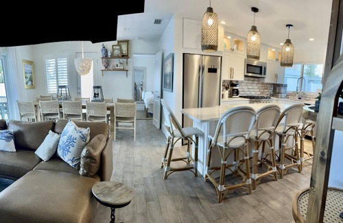New Smyrna Beach Casa | Renovated, direct oceanfront 5BR/6BA private pool home sleeps 16.