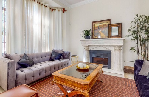 Loxahatchee Casa | Renovated, elegant retreat with a fitness room, work desks, large deck, & W/D