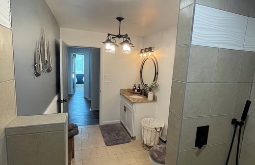 Hubbard Lake Cabina | Renovated former church! Round up your friends or family for a fun filled stay!