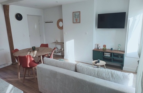 Saint-Valery-en-Caux Apartamento | Renovated duplex - Harbour view