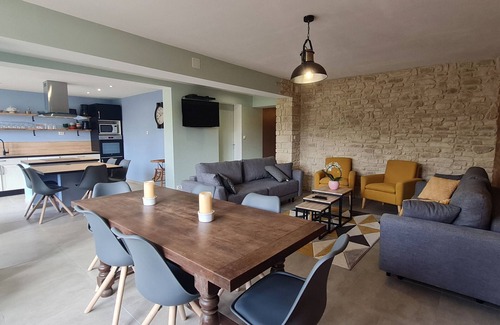 Mauvages Cabaña | Casa rural renovada para 6 personas, ideal para explorar la campiña y ciudades cercanas