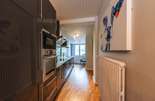 Saint-Jean-dʼAulps Apartamento | Renovado Amplio Apartamento en el corazón de St Jean d'Aulps