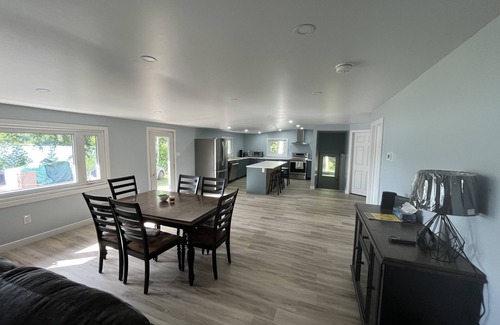North Frontenac Cabaña | Renovated spacious water front cottage great for families, 4 beds, fireplace/pit