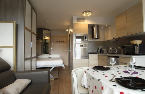 Saint-Chaffrey Apartamento | Estudio renovado 4 pers en Saint-Chaffrey con balcón, clasificado 3 estrellas
