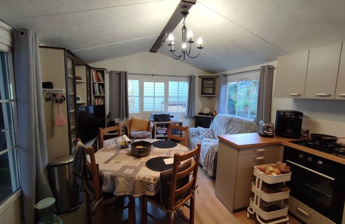 Puget-sur-Argens Casa | Rental mobile home 40 M2 + terrace 28 M2 closed in 4* campsite in the Var