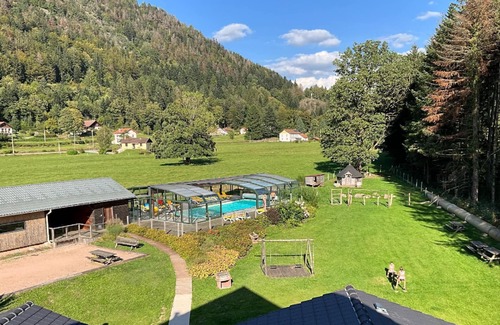 Rochesson Casa | Gîte-Baño Privado-Gîte n° 5