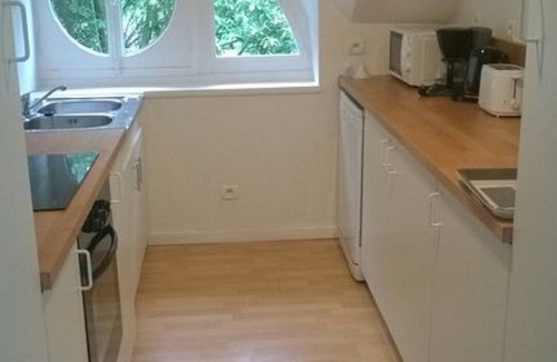 Veulettes-sur-Mer Casa | Alquiler de una cabaña + un apartamento en una propiedad normanda