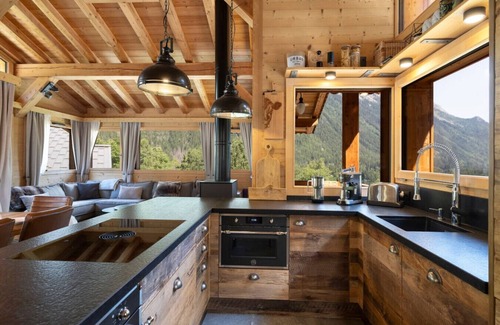 Le Lavancher Chalet De Esquí | Repos du Loup - Chalet 4CH 4SDB | PoêleBois | Jacuzzi BainNordique