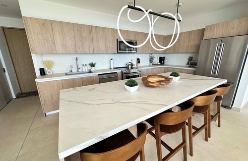 Cabo Velas Casa | Reserva Conchal - Nuevo Penthouse con Vista al Margarita Privada y Oficina