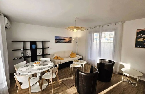 L'Evescat Apartamento | Residence 258-la Seyne Sur Mer - Nice apartment, air conditioning, WIFI, beach and shops on foot