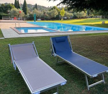 San Felice del Benaco Casa | Residence L'Oliveto Garden and Swimming pool