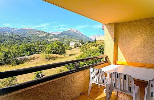 Vallouise-Pelvoux Apartamento | Residence Les Cytises - Pleasant T2 mountain view 4/6 persons
