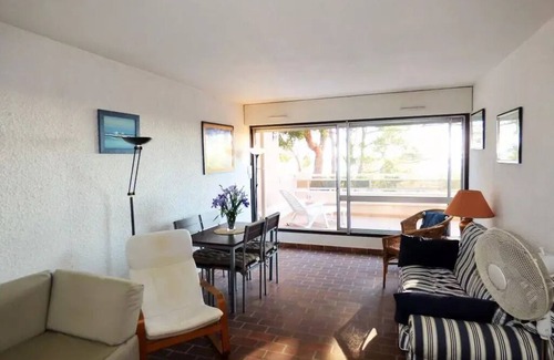 Tamaris Apartamento | Residence Les Jardins De Sand - Large terrace of 30 m2 with sea view! Private parking.